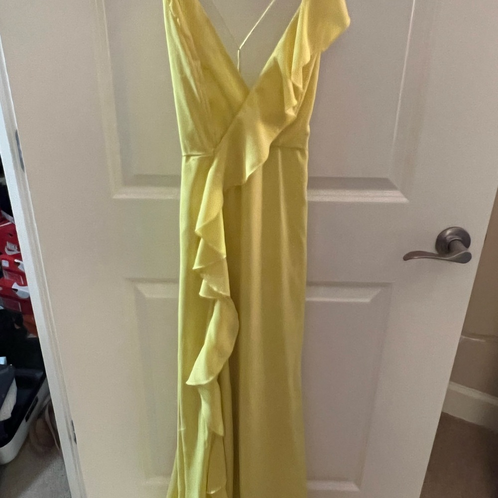 Shein Yellow Maxi Dress - Picture 3 of 3